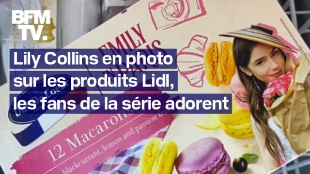 Des macarons, des crêpes et même du camembert à l'effigie d’Emily in Paris, Lidl l'a fait