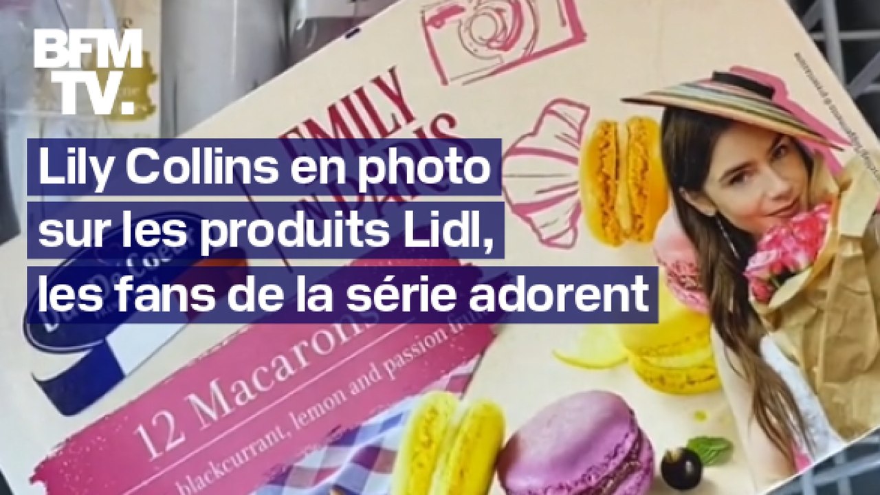 Des macarons, des crêpes et même du camembert à l'effigie d’Emily in Paris, Lidl l'a fait