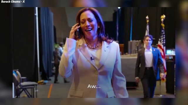 Kamala Harris recibe apoyo de los Obama mediante llamada telefónica
