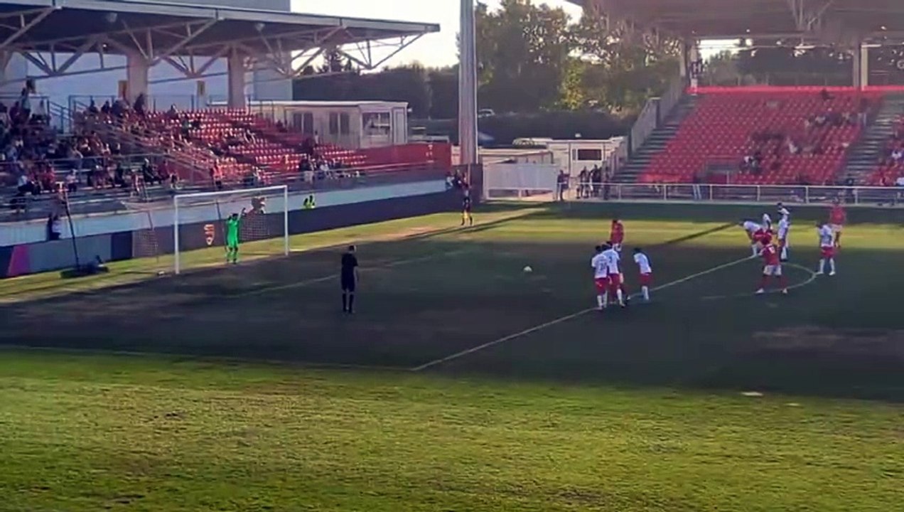 but égalisateur d'Abdedjelil Nîmes vs Rouen 06 09 2024