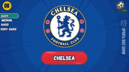 CAN YOU GUESS 50 CLUBS  GUESS THE CLUB LOGOS CHALLENGE  EASY, MEDIUM, HARD, IMPOSSIBLE!
