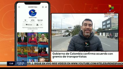 Conexión Digital Meridiana 06-09 Gobierno de Colombia acuerda con transportistas