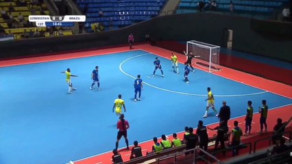 Brasil  2-9  Uzbequistão  - Amistoso Internacional de Futsal