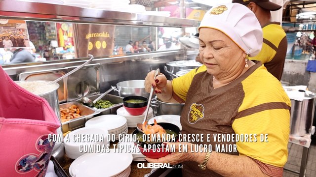 Com a chegada do Círio, demanda cresce e vendedores de comidas típicas apostam em lucro maior