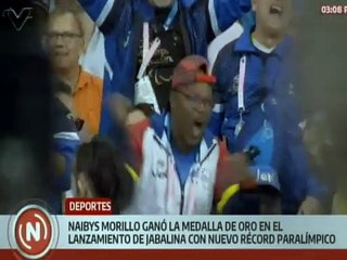 Naibys Morillo obtiene la tercera medalla de oro para Venezuela en los Paralímpicos París 2024
