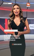 SCZ: CONCIENCIA CIUDADANA EN EL PARO CÍVICO.