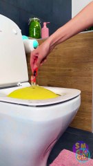 COOL toilet Gadget By 123 GO #shorts#✨
