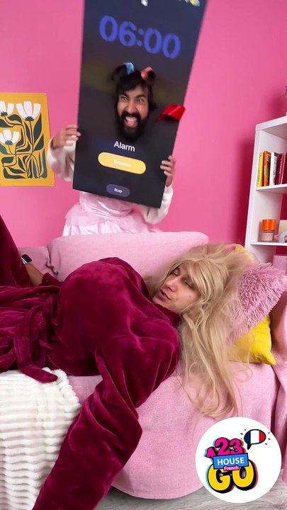 À quoi ressemble un réveil à 7 heures du matin?⏰