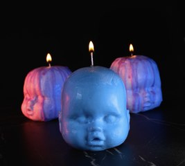 Idées de bougies et de savons pour préparer Halloween 