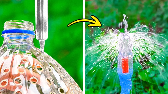 Planting Techniques and Plastic Bottle Craft Ideas for Garden Gardening Hacks