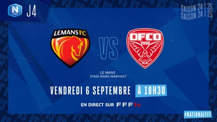 J4 I Le Mans FC – Dijon FCO  (0-0)