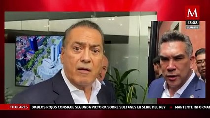 Manlio Fabio Beltrones aclara que votara contra reforma judicial; 'Alito' Moreno celebra esa decisión