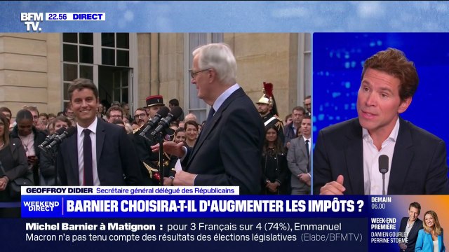 Geoffroy Didier (LR): Au sein des Républicains, nous souhaitons que les impôts n'augmentent pas mais que la dépense publique baisse pour diminuer la dette