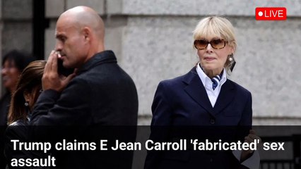 Trump claims E Jean Carroll 'fabricated' sex assault | BBC news live | USA Google News