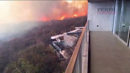 Continúan sin control los incendios en Córdoba y el fuego avanza sobre La Calera