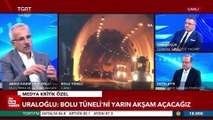 Bakan Uraloğlu canlı yayında açıkladı: Bolu Dağı Tüneli bugün açılacak