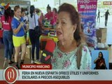Habitantes del estado Nueva Esparta son beneficiados con feria escolar a precio justo