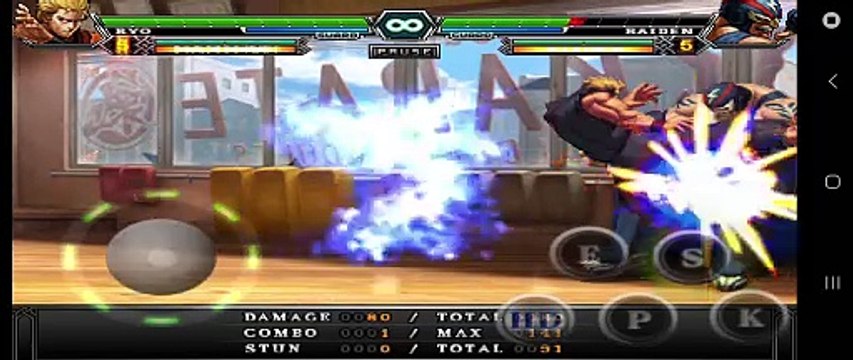 The king of fighter Ryo combos video