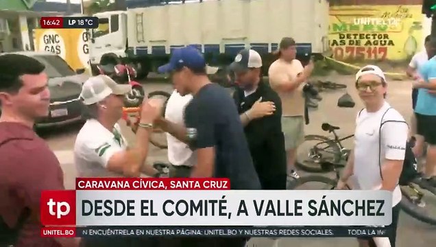 Santa Cruz: Paro cívico se levantará al finalizar la tarde de este viernes, anuncia el Comité