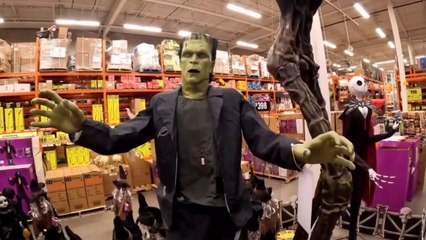 The Home Depot Halloween decorations tour Canada