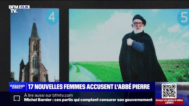 Violences sexuelles: 17 nouvelles femmes accusent l'abbé Pierre