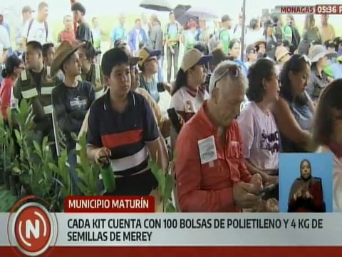 Monagas | Productores participan en el lanzamiento del Plan Nacional de Reforestación 2024
