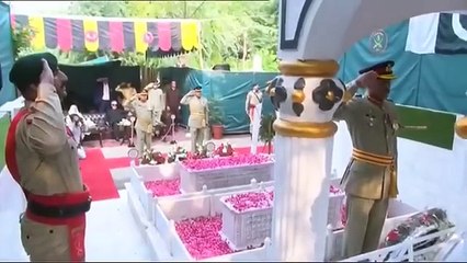 We Never Forget Our Martyr - Pakistan Armed Forces presents guard of honor to Nishan e Haiders