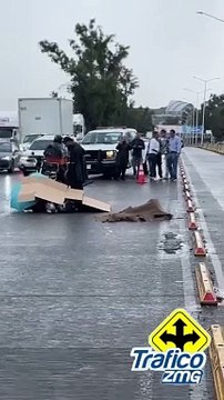 Esto fue lo que colapsó Periférico Sur