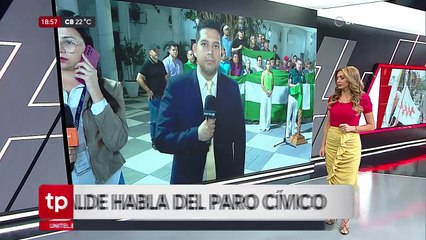 Tras el paro por el Censo, Jhonny dice que no es un reclamo solo de Santa Cruz sino de todo el país