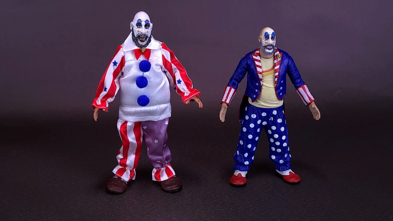 NECA House of 1000 Corpses 20th Anniversary Captain Spaulding Tailcoat Figure