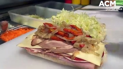 Panini construction at Lake Heights Deli | Illawarra Mercury | September 7, 2024