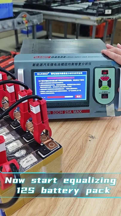 D2532 New Energy Vehicles Lithium  Battery Module Equalizer And Analyzer