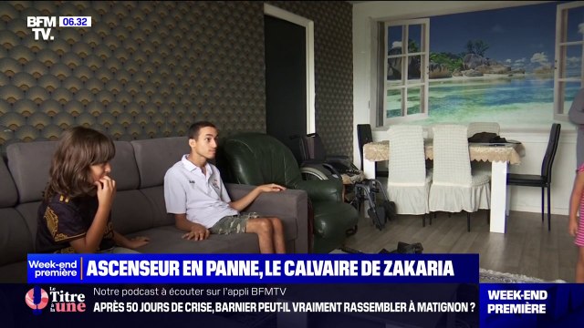 Le calvaire de Zakaria, tétraplégique, coincé dans son appartement depuis trois mois à cause d'une panne d'ascenseur