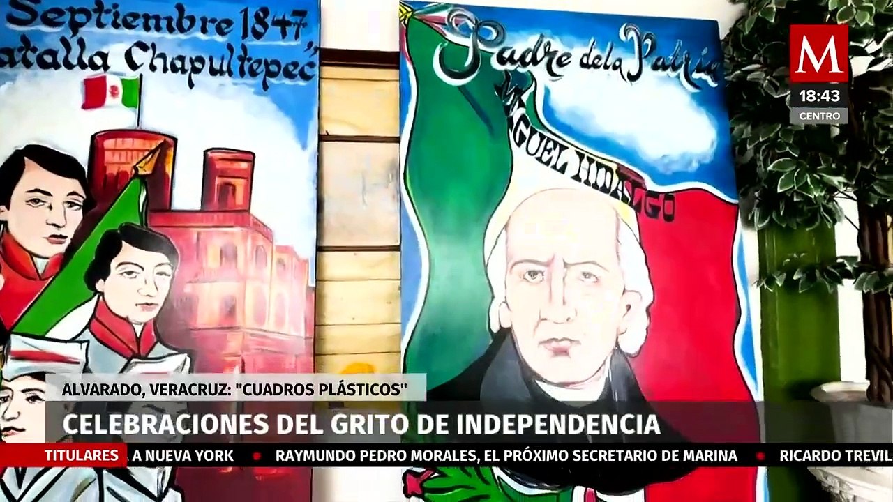 Veracruz presenta 'Los cuadros plásticos' para conmemorar el Grito de Independencia