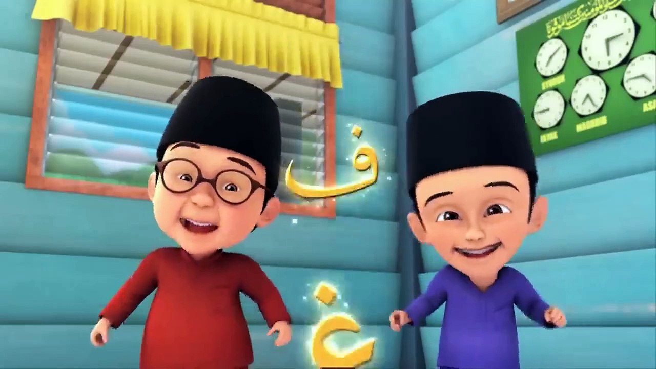 Alif Ba Ta Upin & ipin, alif ba ta tsa upin dan ipin, belajar dan menyanyi h_HD