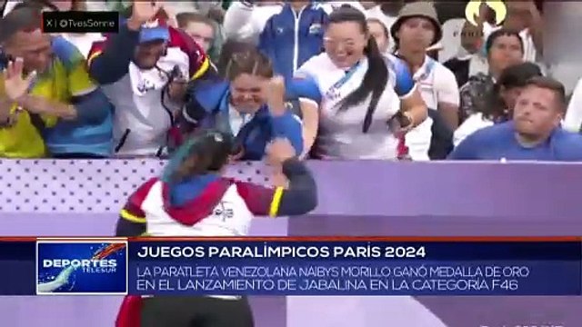 Naibys Morillo Conquisto La Tercera Medalla De Oro Para Venezuela En Paris 2024 DEPORTES TELESUR 06-09-2024