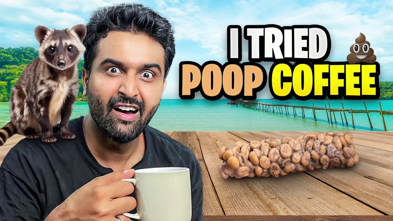 Expensive Coffee Made From Animal Poop | Bali | Vlog