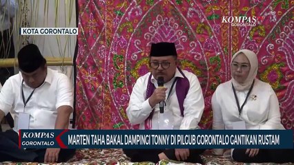 Marten Taha Bakal Dampingi Tonny Uloli Dalam Pilgub Gorontalo Gantikan Rustam Akili