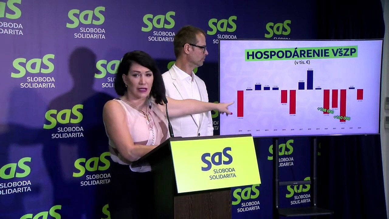 ZÁZNAM: SaS navrhuje hĺbkový audit pre VšZP, vyčíta jej aj uzatváranie nevýhodných zmlúv