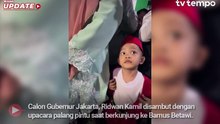 Ridwan Kamil Datangi Kantor Bamus Betawi, Disambut Tradisi Palang Pintu