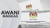 AWANI Ringkas: Mahkamah Belanda tolak rayuan Sulu