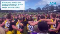 WDFNL reserves grand final: Merrivale team song