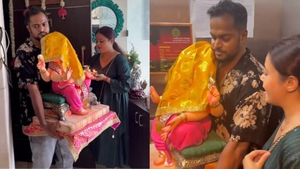 Pregnant Devoleena Bhattacharya Welcomes Ganpati Bappa Home, Fans Praises Muslim Husband Video