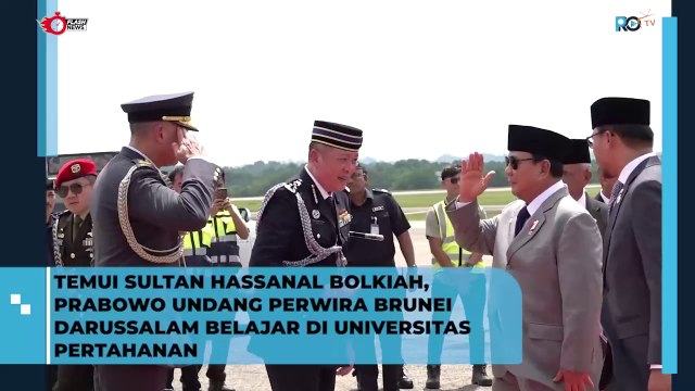 Temui Sultan Hassanal Bolkiah, Prabowo Subianto Undang Perwira Brunei Darussalam Belajar di Universitas Pertahanan