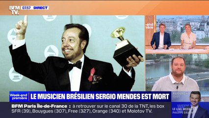 Sergio Mendes, interprète de "Mas Que Nada" et légende de la bossa nova, est mort à l'âge de 83 ans