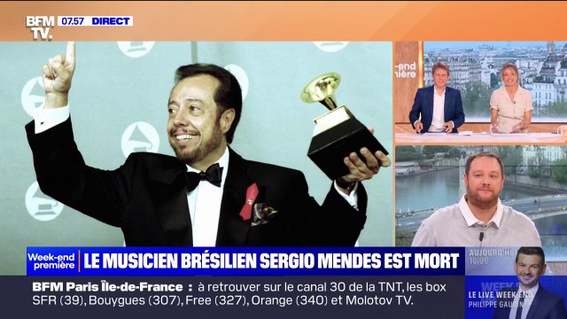 Sergio Mendes, interprète de Mas Que Nada et légende de la bossa nova, est mort à l'âge de 83 ans