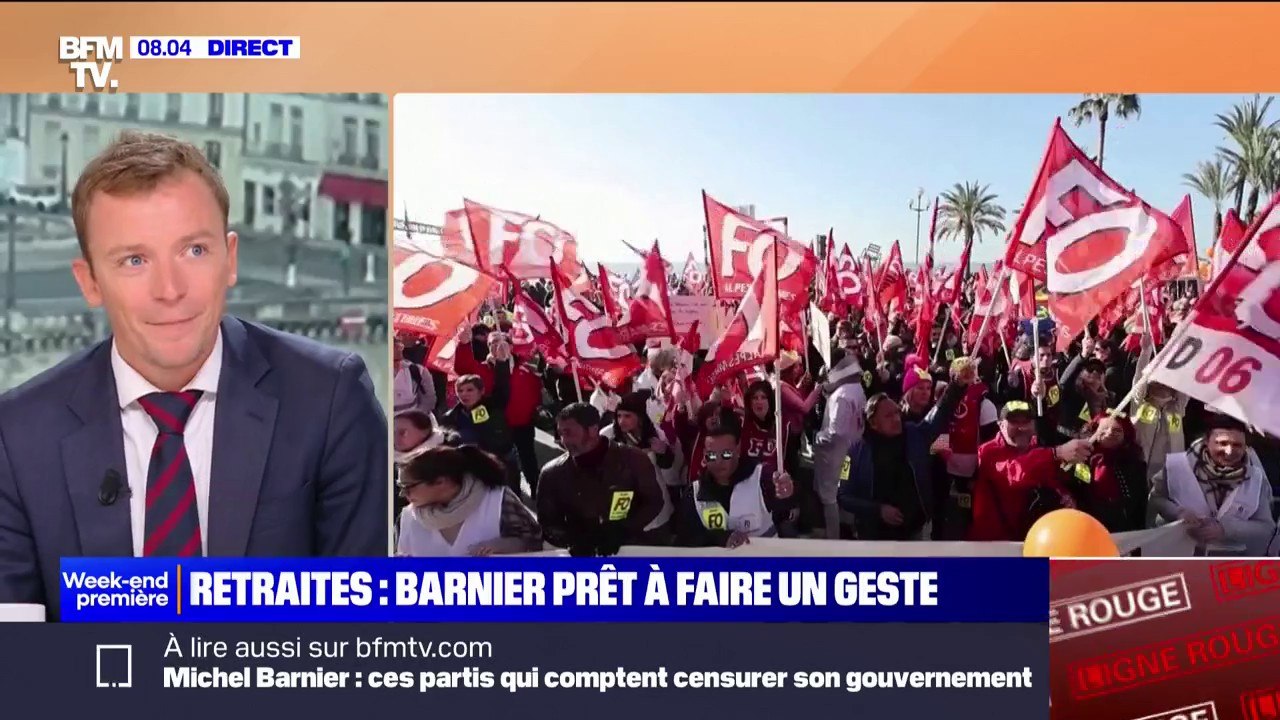ÉDITO - "Ça fleure bon le 'en même temps'": Michel Barnier promet "d'ouvrir le débat" pour améliorer la réforme des retraites