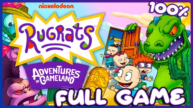 Rugrats: Adventures in Gameland FULL GAME 100% Longplay (PS5)