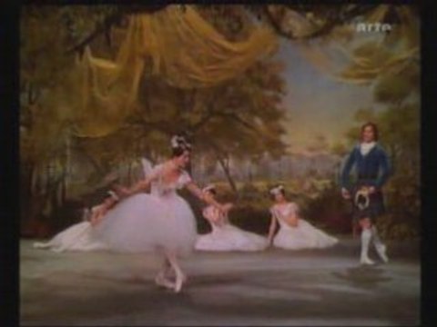 Rudolf Nureyev and Carla Fracci La Sylphide 1972