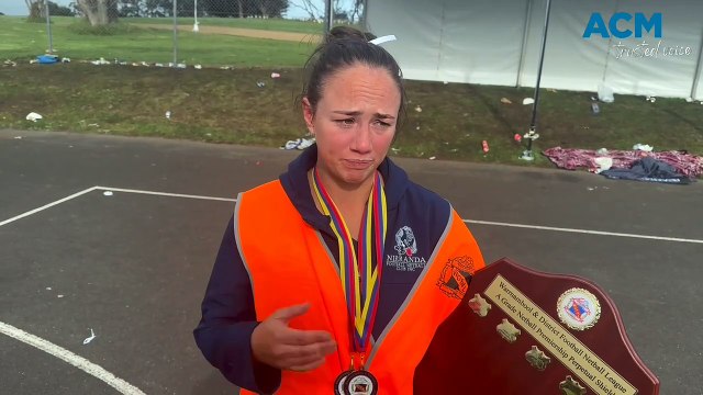 Nirranda A grade netball coach Maddie Hunger